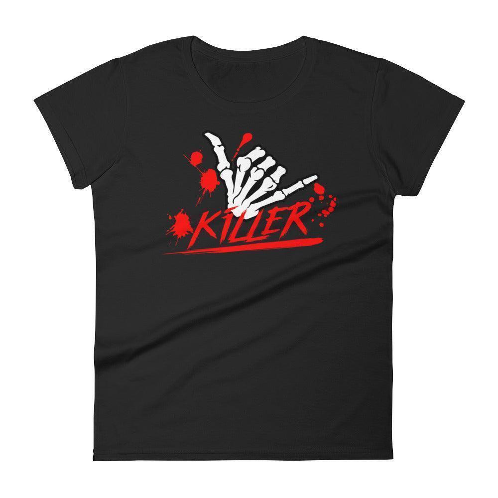 Killer Shaka Womens Short Sleeve Tshirt